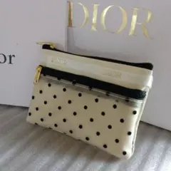 SALE　訳あり Dior ドット柄 コインケース