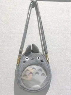 トトロ ショルダーバッグ グレー 大トトロ