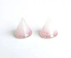 【O-109】 盛り塩レジン　ローズクォーツ　崩れない盛塩　パワーストーン