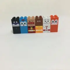 アンパンマンキャラクター レゴブロック 6体セット