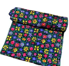 生地/花柄/ナイロン100/1.9m/イタリア/定価6.4万円