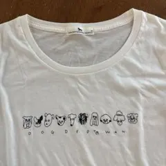 DOG DEPT 犬イラストプリント Tシャツ Mサイズのサムネイル