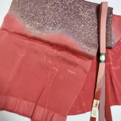 136 帯揚げ帯締めセット 振袖用 金糸 金彩 絞り 礼装 成人式