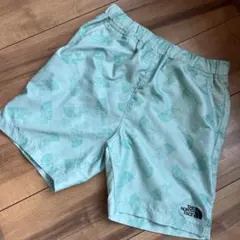 ノースフェイス キッズ 水着 ハーフパンツ 140 ロゴ