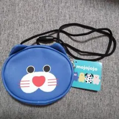 mojojojo ショルダーつきフェイスポーチ 青