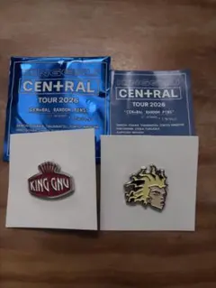 King Gnu CEN+RAL TOUR 2026 ピンバッジのサムネイル