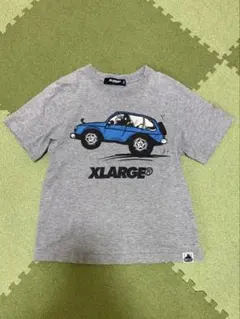 XLARGE キッズ Tシャツ 120cm グレー 車 carのサムネイル