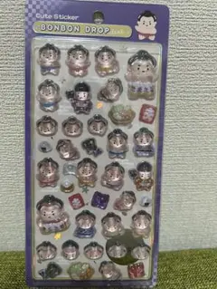 ◆正規品◆お相撲さん　和柄　ボンボンドロップシール どすこい