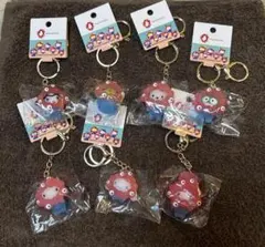 【コンプリート】サンリオ ミャクミャクなりきりマスコット クリア 7点セット