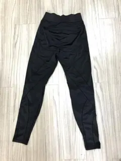 ブラック ハイウエスト レギンス L