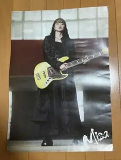 【BAND-MAID】　サイン入り　MISA ポスター　A2サイズ　バンドメイド BAND-MAID】 サイン入り MISA ポスター A2サイズ バンドメイド