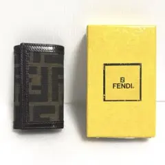FENDI ズッカ柄 キーケース 6連 ブラウン - メルカリ