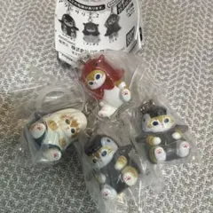 モフサンド　めじるしアクセサリー　サメＢ　メンダコ　ペンギン2個　計4個