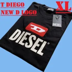 新品　ディーゼル　Tシャツ　XL　T DIEGO NEW D LOGO　ブラックのサムネイル