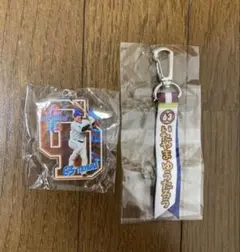 中日ドラゴンズ　ガチャ　ボンフィン　アクリルキーホルダー 63板山