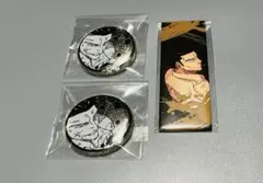 呪術廻戦　日下部篤也　シルバー缶バッジ　呪術廻戦展　絵札缶バッジ