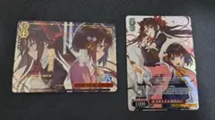 ヴァイスシュヴァルツ 竜王の二番弟子 夜叉神天衣 SR 星3 2枚 GA文庫