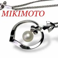 MIKIMOTO ミキモト　ネックレス　ハート　パール　単玉　7mm 本体のみのサムネイル