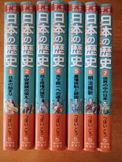 日本の歴史 きのうのあしたは… 7巻セット