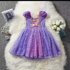 ラプンツェル風　チュニック　ドレス　120cm