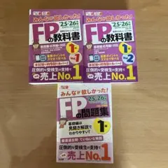 FP1級みんなが欲しかった！FPの教科書・問題集 '25-'26年版 3冊セット