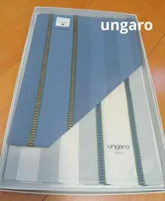 実家片付け 未使用 ungaro ウンガロ 紳士用ハンカチ ２枚 A