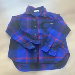 branshes 長袖シャツ 110cm チェック柄