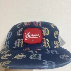 Supreme キャップ メッシュ デニム