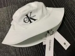新品未使用　Calvin Klein バケットハット ホワイト