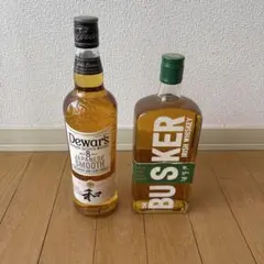 【ウイスキー２本セット】デュワーズ ジャパニーズスムース 8年＋BUSKERのサムネイル
