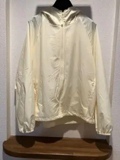 UNIQLO ポケッタブルUVカットパーカー S イエロー シアー