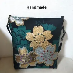 15　着物　帯　リメイク　ショルダー　バッグ