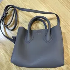 D.KELLY ブルーグレー 2way ミニショルダーバッグ