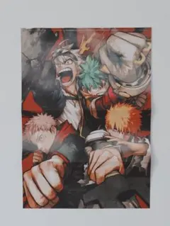 ヒロアカ、BLEACH、呪術廻戦、ブラッククローバー＆アオのハコ両面ポスター