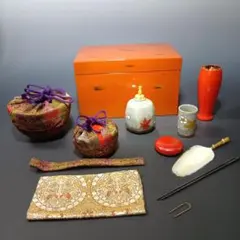 茶道具　茶箱一式