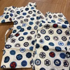 じんべい 甚平 130サイズ 綿100%