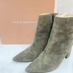 sh2991 FABIO RUSCONI スエードブーツ 39サイズ