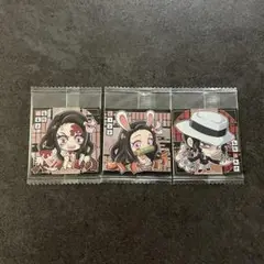 【3枚セット】鬼滅の刃ディフォルメシールウエハース　其ノ四