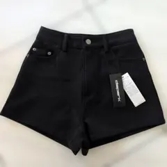 新品disparkショートパンツ黒y2kブラックWEGO韓国