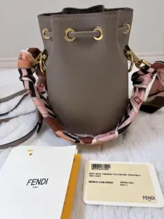 FENDI MINI MON TRESOR バッグ W WRAPPYスカーフ - メルカリ