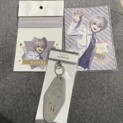 にじさんじ】 ChroNoiR 葛葉 叶 4周年記念グッズ ＜合皮ストラップ