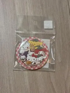 新品未開封 サンリオキャラクター 缶バッジ