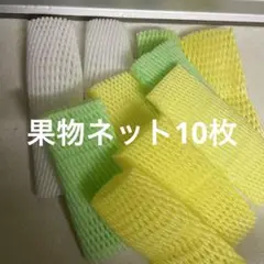 果物ネット10枚
