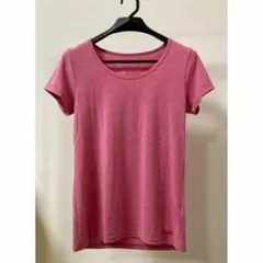 ピンク 半袖 Tシャツ シンプル