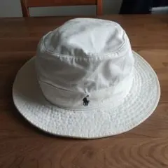 90s Polo by Ralph Lauren バケットハット ホワイト
