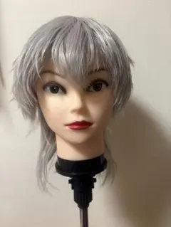 刀剣乱舞　鶴丸国永　ウィッグ　コスプレ