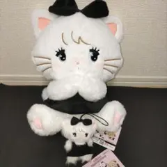 mikko BLACK RIBBON ぬいぐるみ マスコット ムース