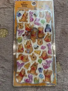 Disney ディズニー くまのプーさん プチドロップステッカー　国内正規品