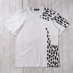 コムデギャルソンオムドゥ/半袖Tシャツ/25SS/綿天竺/アートグラフィック調のサムネイル