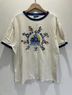 希少✨美品✨東京ディズニーリゾート 40周年 ミッキーマウス Tシャツ LL